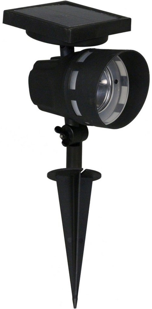 Luxform Gartenstrahler Solar-Intelligente Hybrid-Erdspießleuchte -Montana, LED fest integriert, Für den Außenbereich geeignet IP33 Bild 1