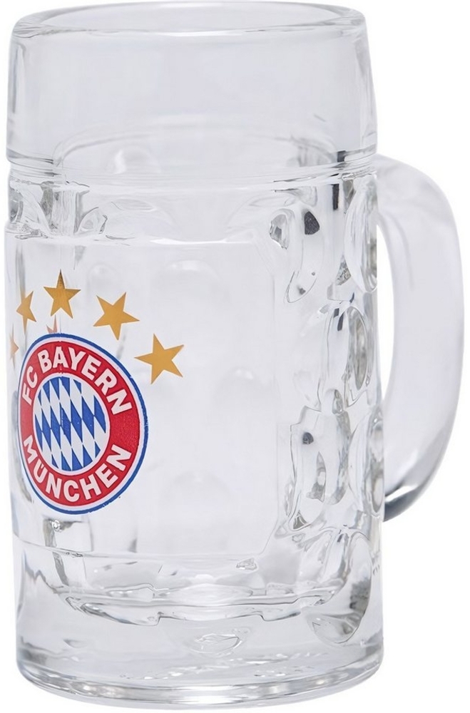 FC Bayern München Glas Schnapsglas Logo Bild 1