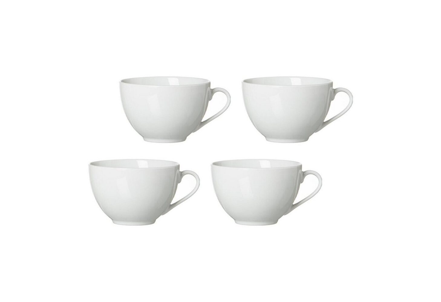 Ritzenhoff & Breker BIANCO Tasse Cappuccino 300 ml 4er Set Bild 1