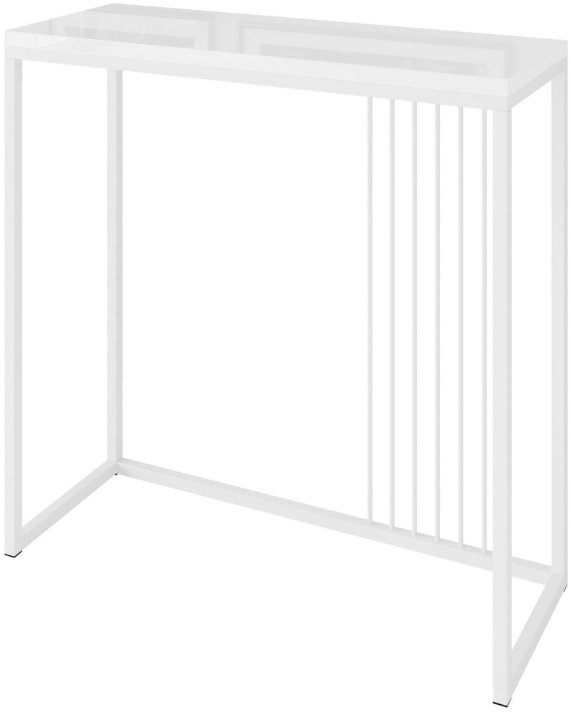 Lookway Konsolentisch PRIME, Beistelltisch mit Oberfläche aus Hochglanz, Breite 80/100 Bild 1
