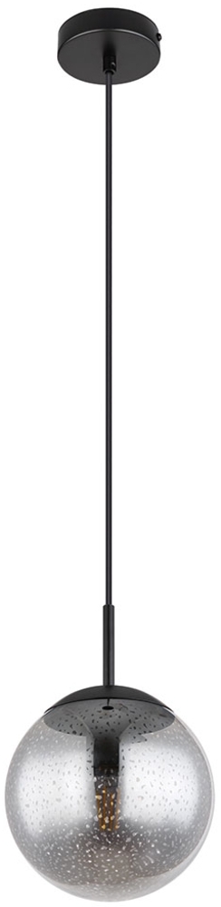 RGB LED Hängelampe, Rauchglas, Sternen-Effekt, höhenverstellbar Bild 1