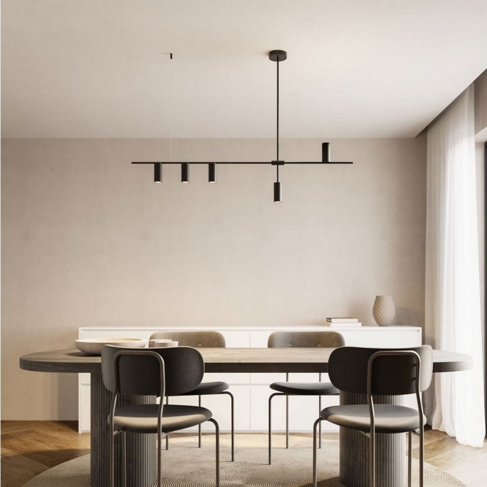 Neona Deckenleuchten AJAX Schwarz, Dimmbar mit dimmbaren Leuchtmitteln Bild 1