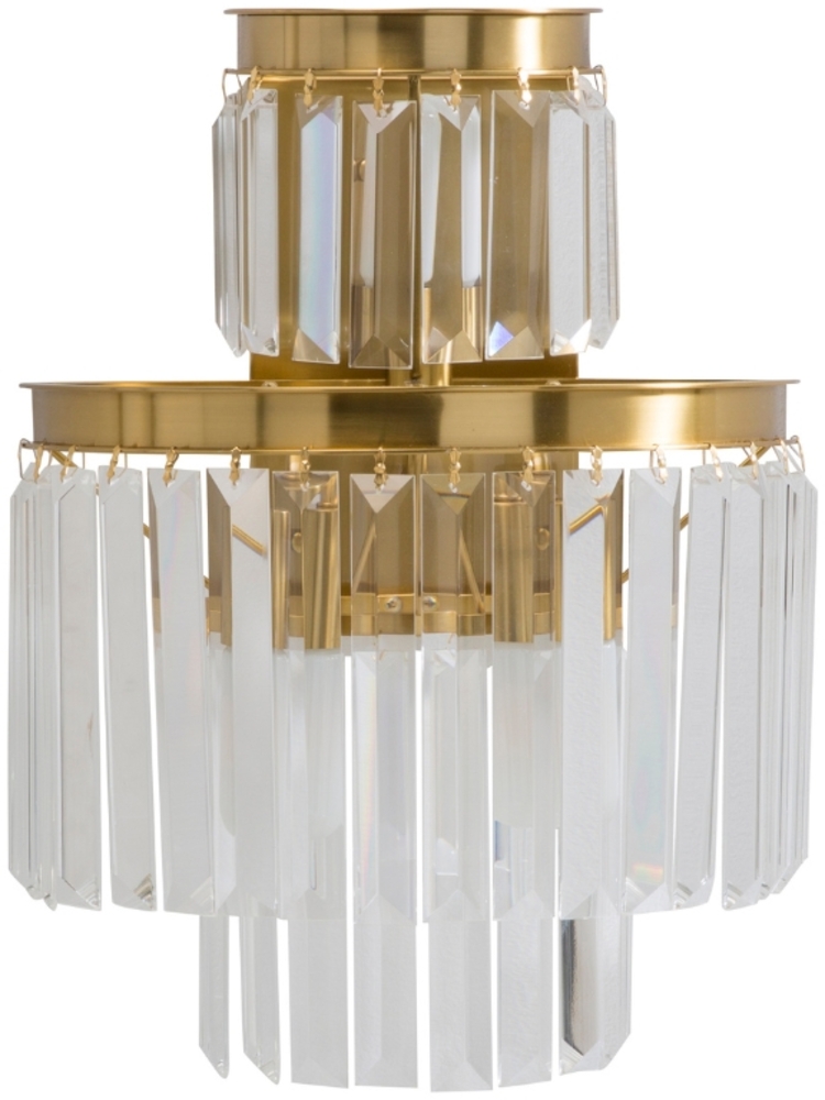 Signature Goldene Wandleuchte - FULGURANT - Golden Bild 1