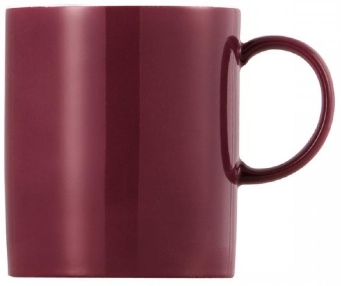 Thomas Sunny Day Becher mit Henkel, Kaffeetasse, Porzellan, Fuchsia / Rot, Spülmaschinenfest, 300 ml, 15505 Bild 1