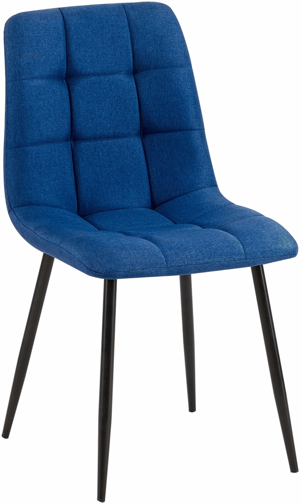 Esszimmerstuhl Tilde 1 Esszimmerstuhl blau Stoff Bild 1