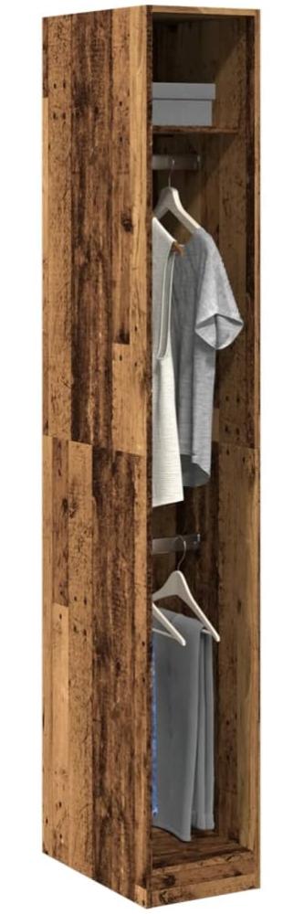 vidaXL Kleiderschrank Altholz-Optik 30x50x200 cm Holzwerkstoff 3307781 Bild 1