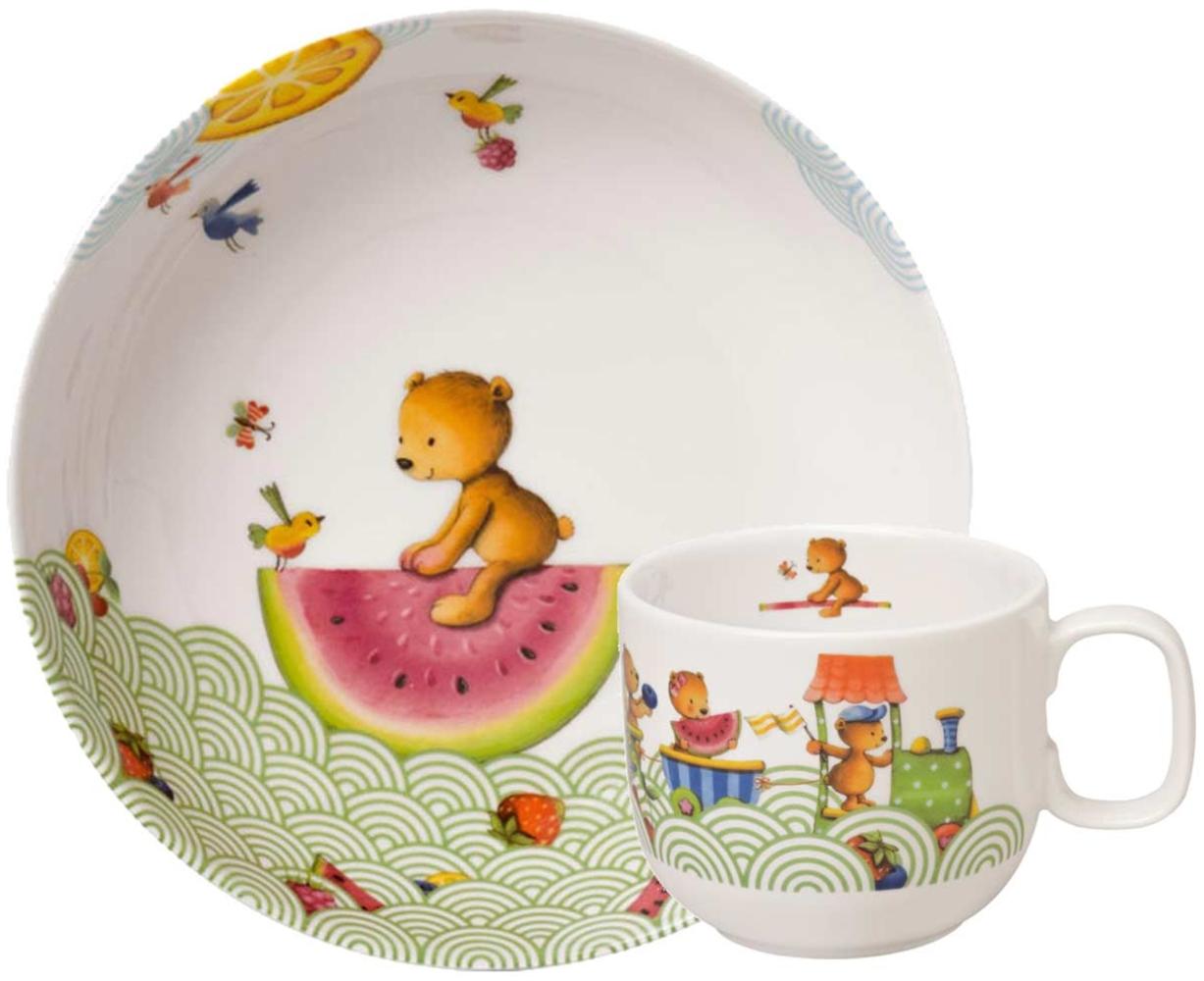Villeroy & Boch HUNGRY AS A BEAR Kindergeschirr-Set 2-tlg Bild 1