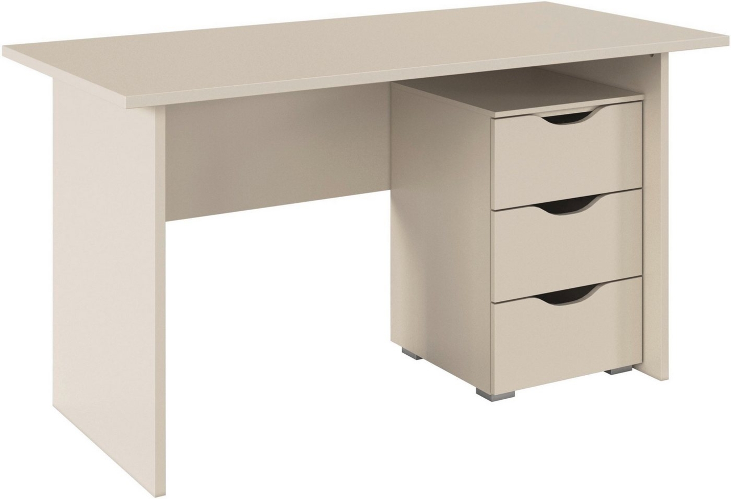 rauch Schreibtisch Stauraum Kinderschreibtisch Jugendschreibtisch Landhausstil MARLENE (Breite 140 cm), mit 3 geräumigen Schubladen und Soft-Close-Funktion MADE IN GERMANY Bild 1