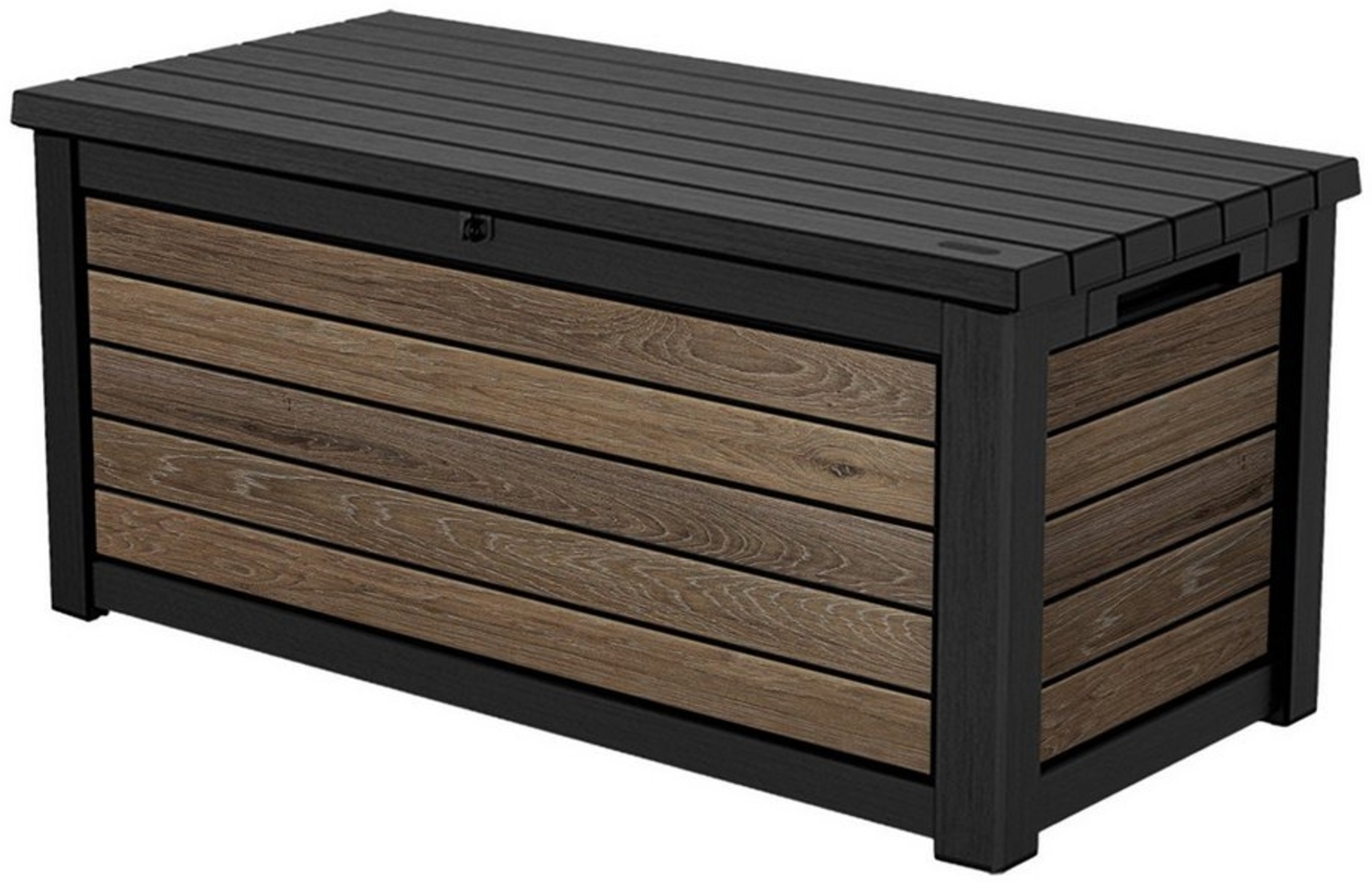 Keter Gartenbox "NORTHWOOD" 623L 157x72x69cm Deckel bis 270kg belastbar, abschließbar Bild 1