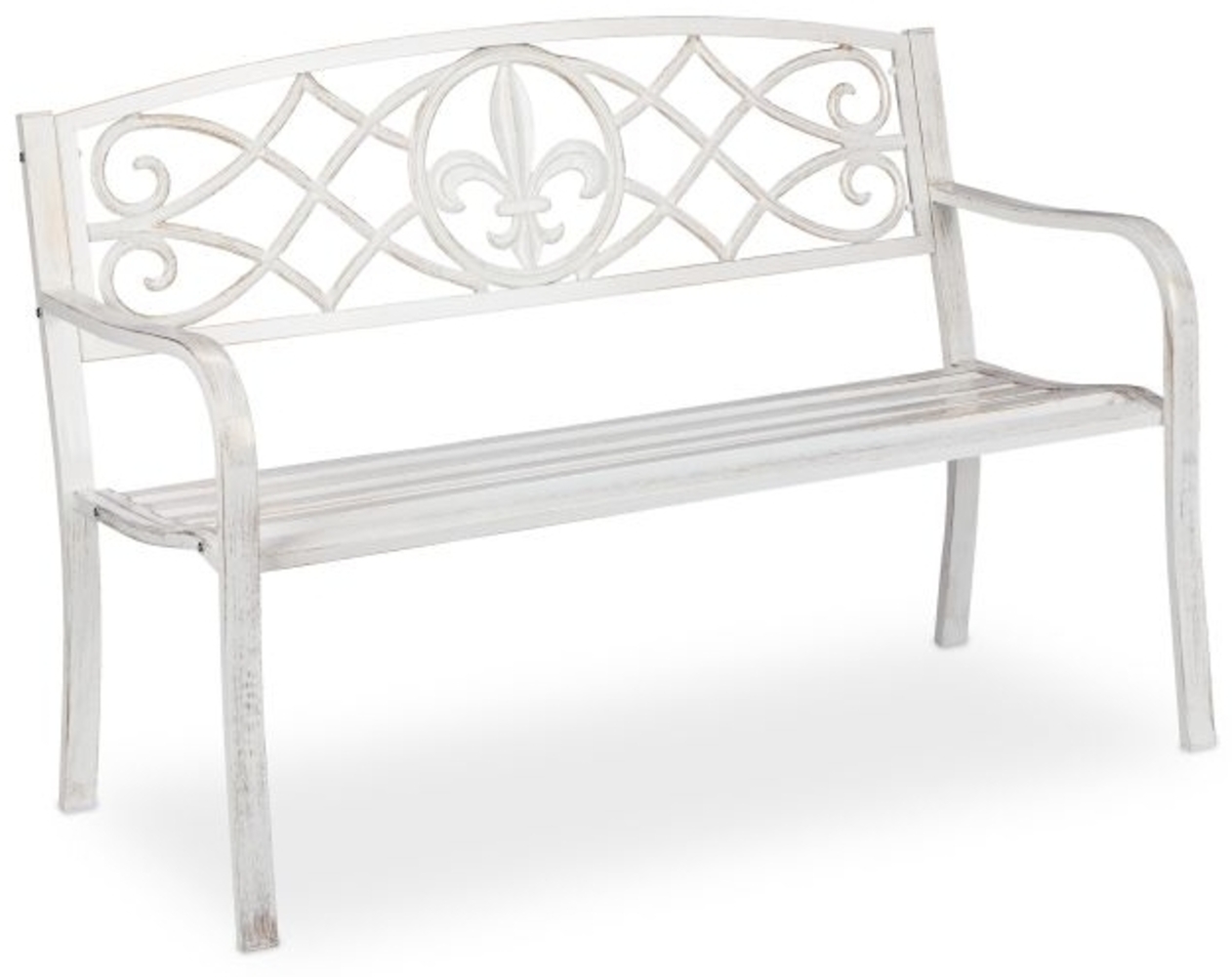 Gartenbank aus Metall Bild 1