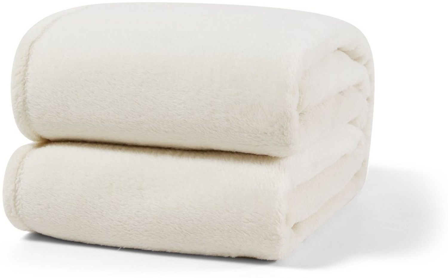 Wohndecke kuschelig warm, 2er Pack 150x200, Leonado Vicenti, Kuscheldecke flauschig weich, Einfarbig,2er Set Bild 1