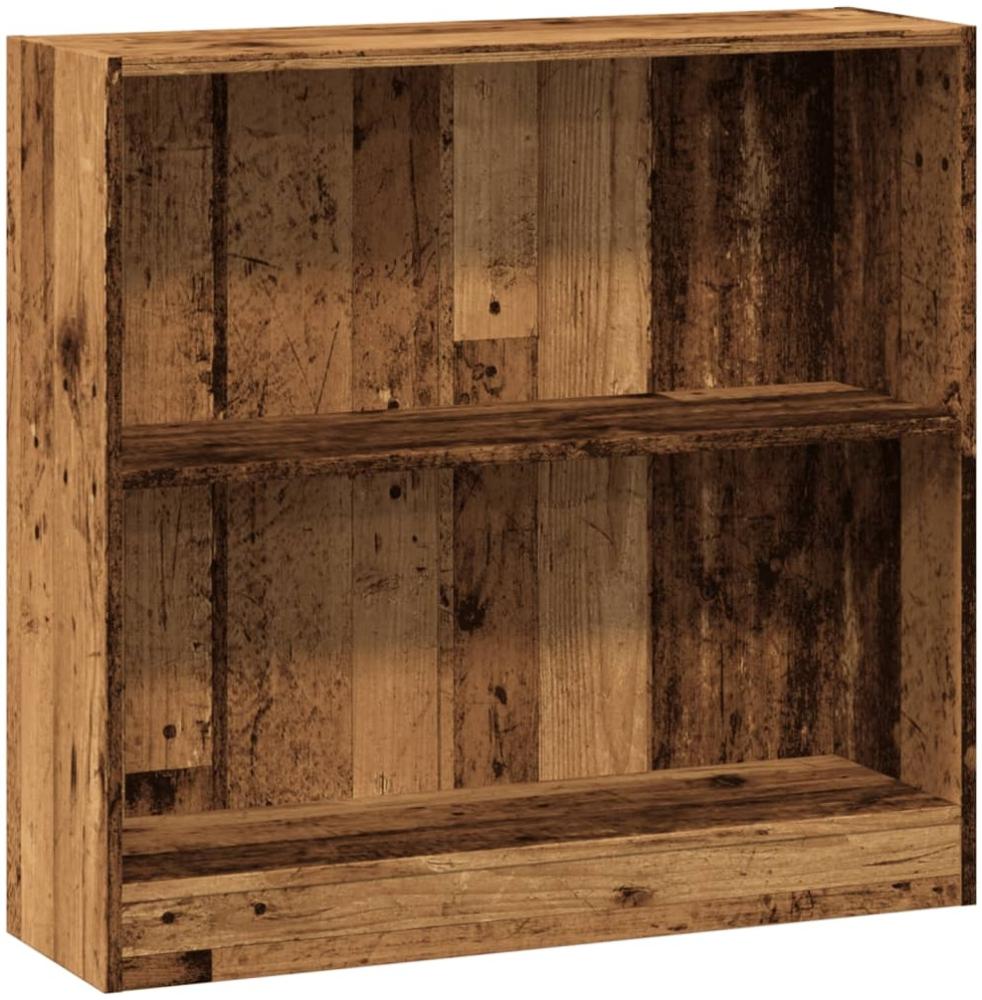 vidaXL Bücherregal Altholz-Optik 80x24x76cm Holzwerkstoff 857833 Bild 1