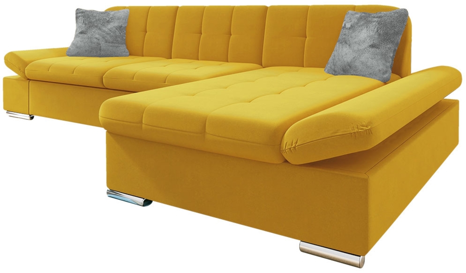 Ecksofa Montana Premium (Otusso 14 + Otusso 14 + Sorriso 04, Seite: Rechts) Bild 1