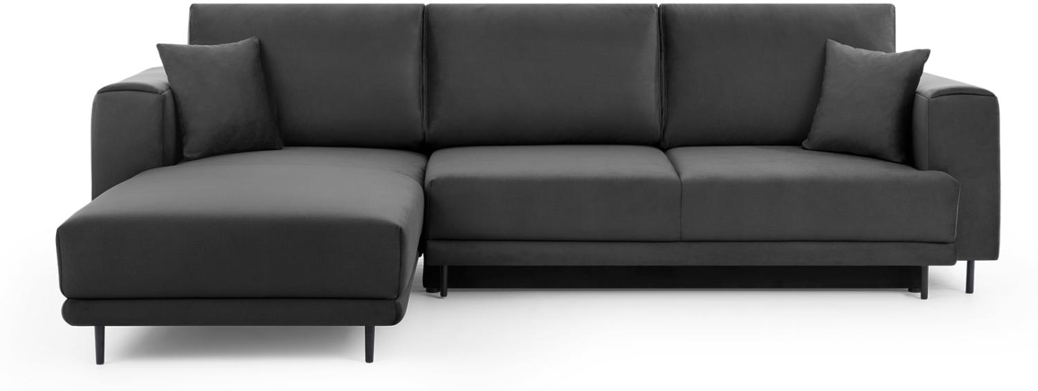 ELTAP 'Dalia' Ecksofa, Anthrazit, 95 x 190 x 289 cm, Links Bild 1