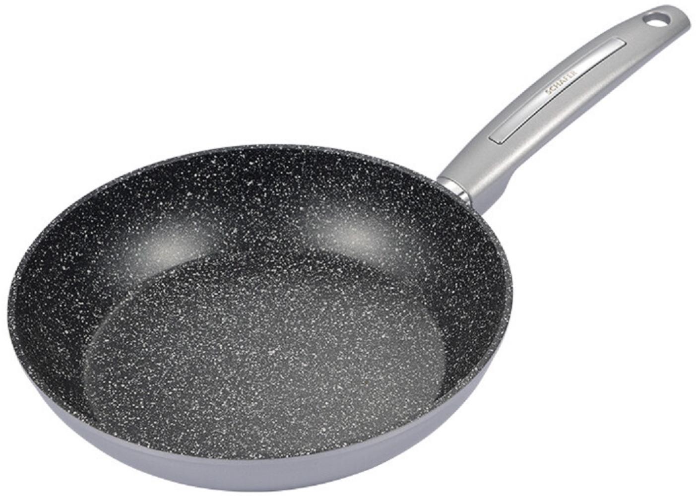 Schäfer Pfannen Hochwertiges Kochgeschirr – Für Perfektes Kochen und Braten Bratpfanne Ø20cm Metallic Silver Bild 1