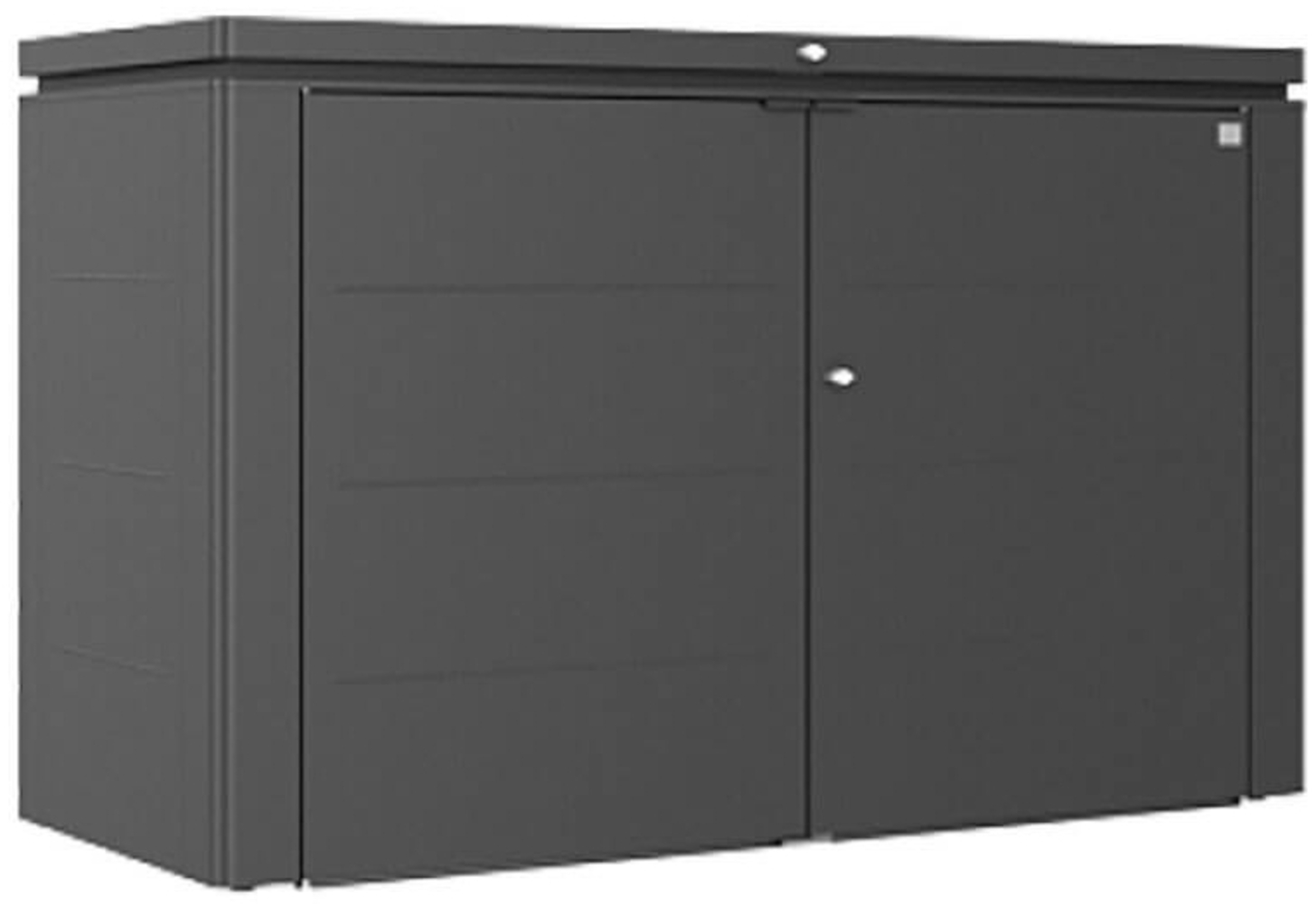 Biohort HighBoard, 200: 200 x 84 x 127 (b x t x h) cm, dunkelgrau-metallic Bild 1