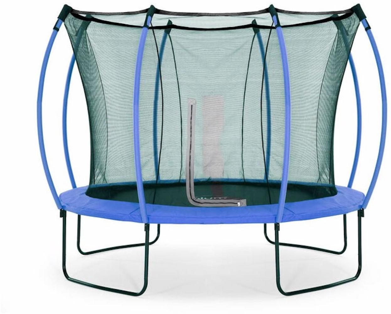 Springsafe Trampolin Colours 305 cm mit Sicherheitsnetz blau Bild 1