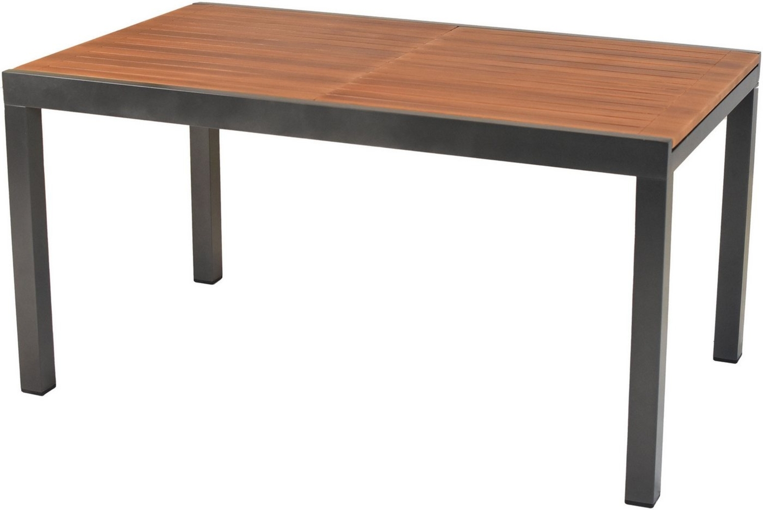 MERXX Gartentisch Ausziehtisch (1-St), folierte Tischplatte in Holzoptik Bild 1