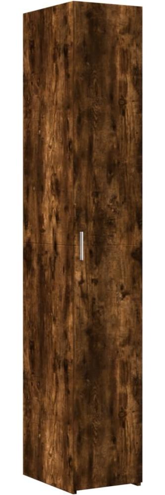 vidaXL Highboard Räuchereiche 30x42,5x185 cm Holzwerkstoff 3281396 Bild 1