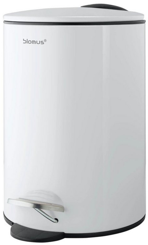 Blomus 'Tubo' Treteimer, Kunststoff / Stahl pulverbeschichtet, 3 Liter, White Bild 1