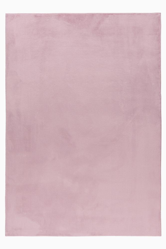 Hochflor Teppich Pia rechteckig - 160x230 cm - Rosa Bild 1