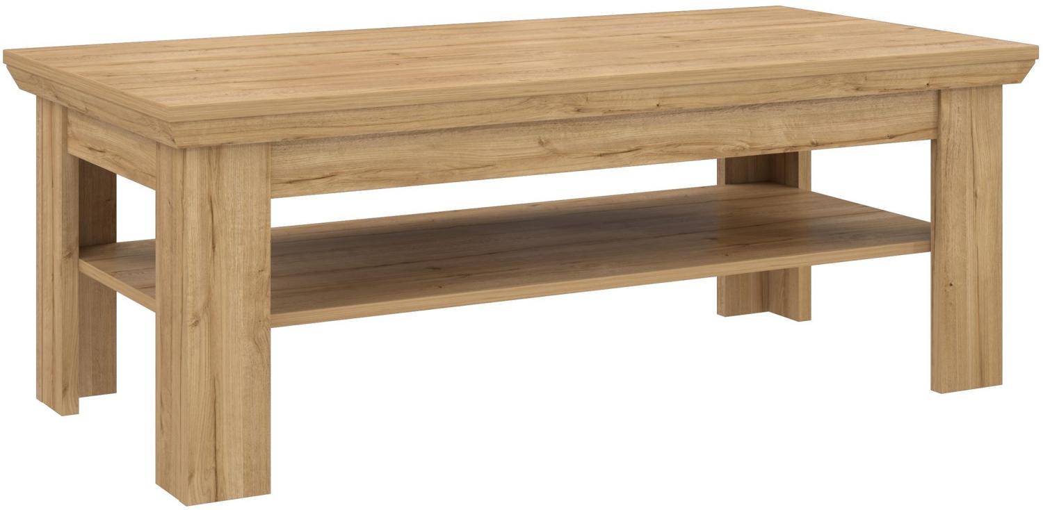 Couchtisch >Kalamaria< in Waterford Eiche - 120,2x45x60cm (BxHxT) Bild 1