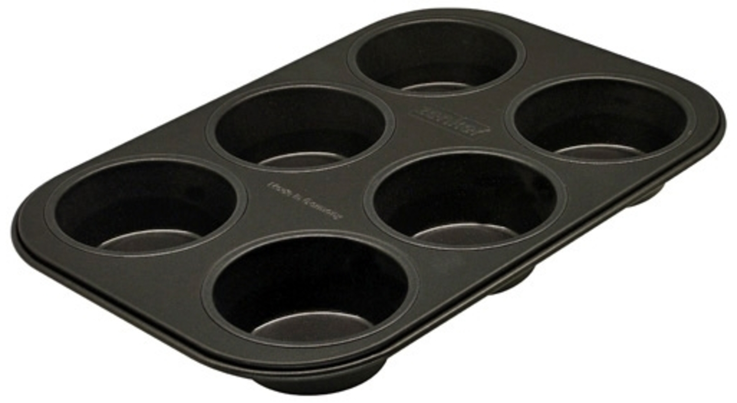 ZENKER 6er-Muffin-Backform mit Antihaftbeschichtung / Serie Black Metallic / Backform / Kuchenform Bild 1