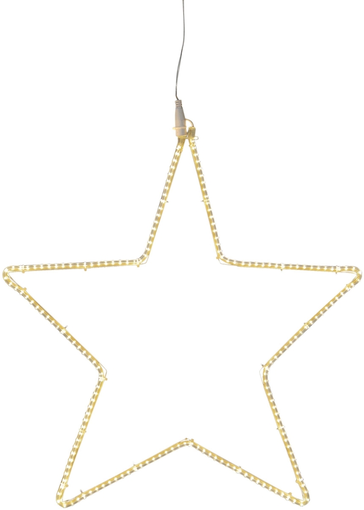 Outdoor Leuchtstern Tapesil 192 LEDs Stern-Silhouette Ø 52cm Bild 1