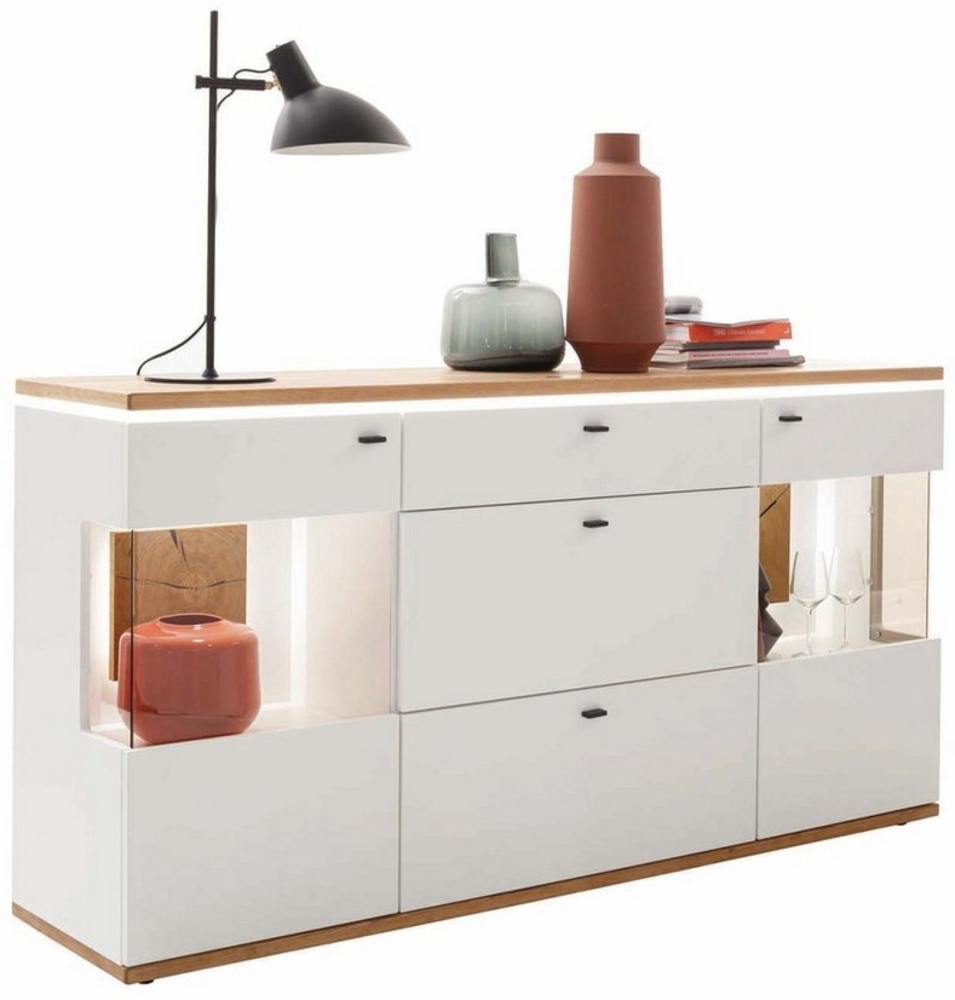 Sideboard Matadi - Soft White / Wildeiche Bild 1