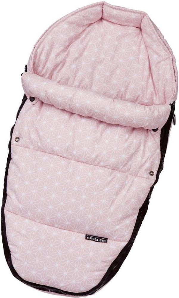 Gesslein Kuschelnest Baby Nestchen, rosa/pink, für Kinderwagenwannen, Tragetaschen oder Babyschalen, Made in Germany Bild 1