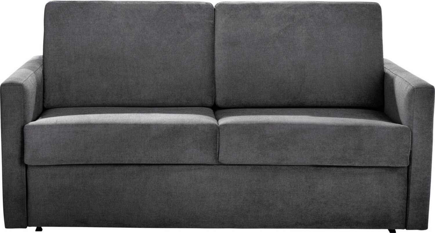 Places of Style Schlafsofa Goldpoint 162 cm, Dauerschläfer, Liegefläche 120/200cm, 2-Sitzer mit Bettfunktion, Bonell-Federkernmatratze Bild 1