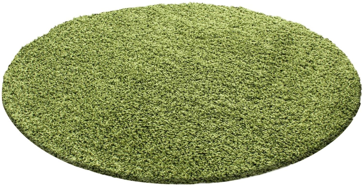 Teppich DREAM Shaggy GREEN 65 X 130cm Rechteck Bild 1