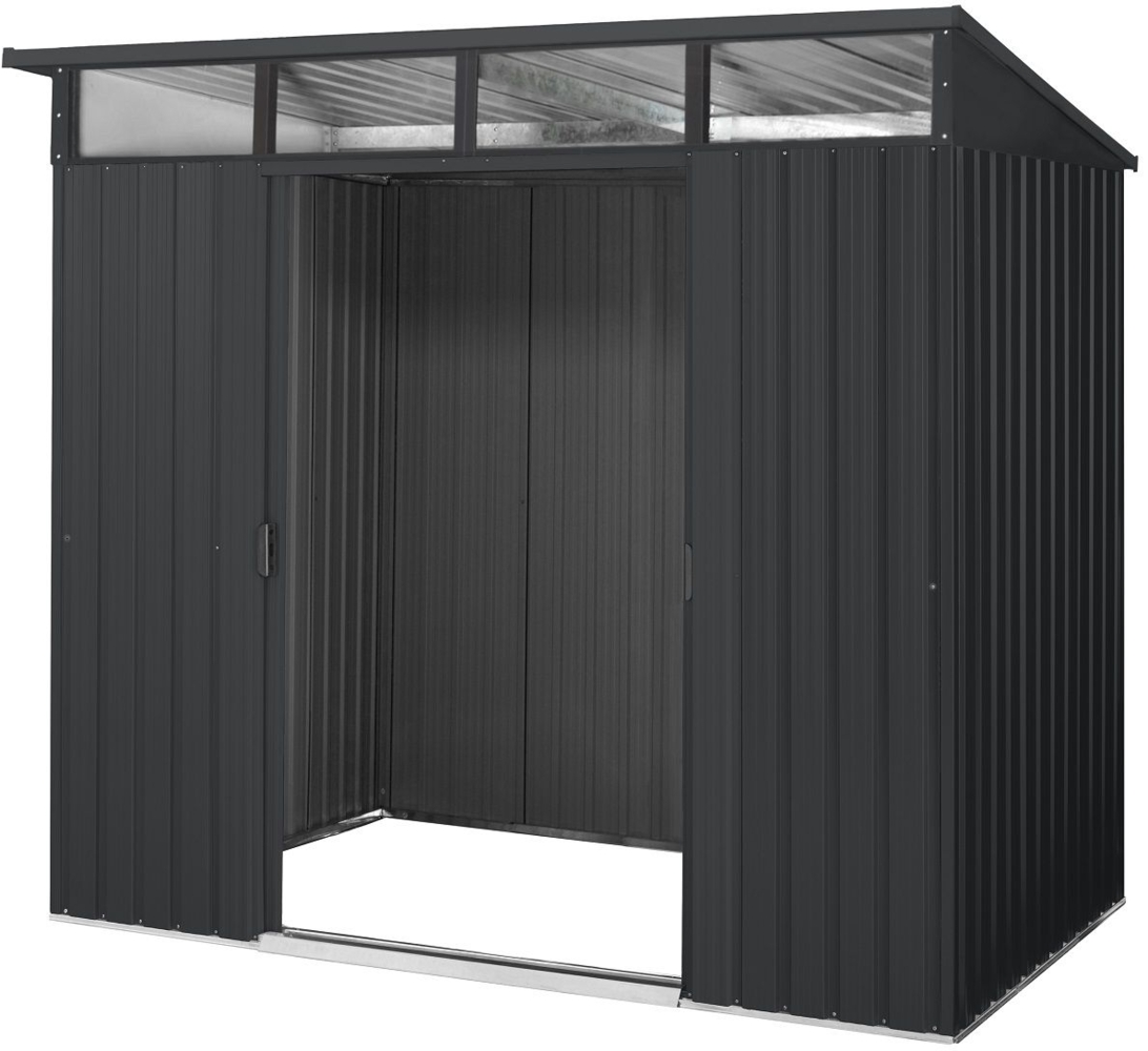 Pergart Gerätehaus "Lübeck" 86, anthrazit matt Bild 1
