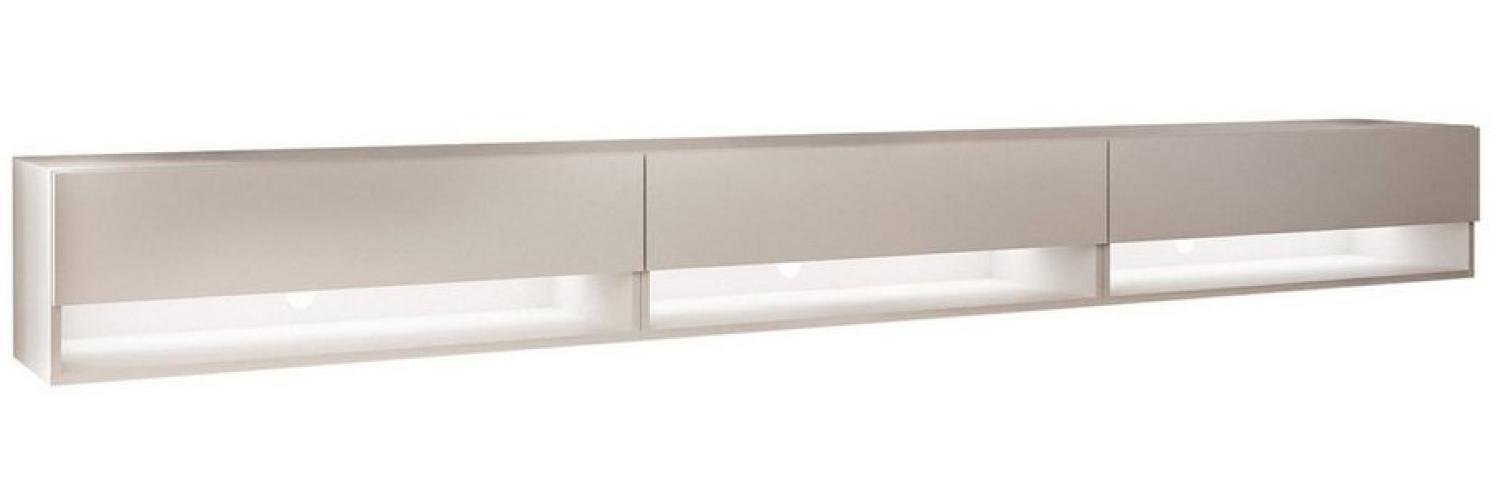 Lookway Lowboard CALANTE 270 cm RTV Hängeschrank mit LED-Beleuchtung Bild 1