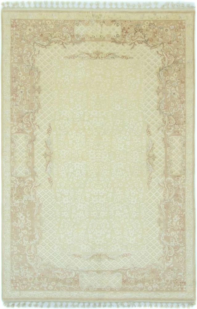 Designer Teppich - 303 x 196 cm - beige Bild 1