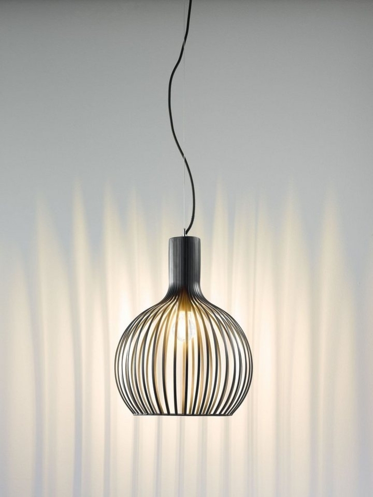 casa NOVA Pendelleuchte casa NOVA Pendelleuchte COLLIN DH 35x45 cm schwarz Hängelampe Bild 1