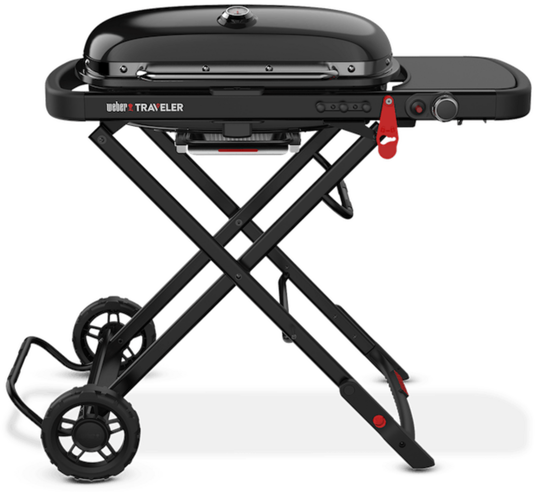 Weber Traveler Gasgrill Stealth Edition Bild 1