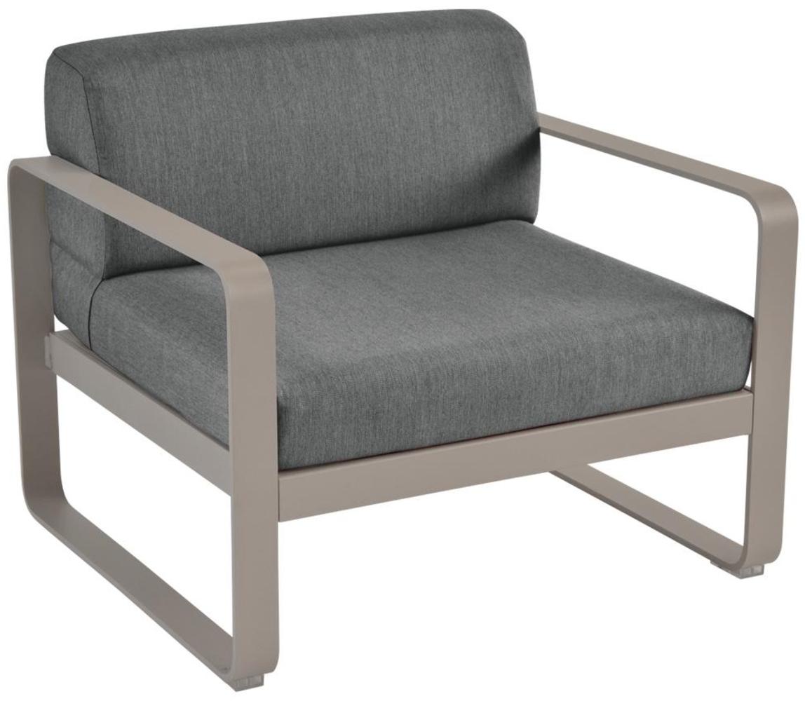 Bellevie Lounge-Sessel Outdoor 14 Muskat A3 Graphitgrau Bild 1