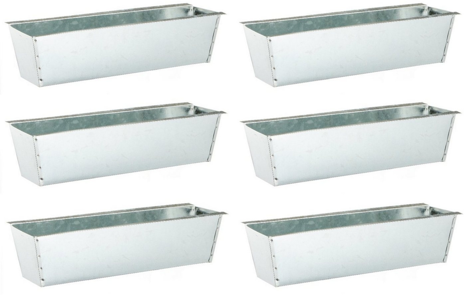 Meinposten Blumenkasten Pflanzkästen Palette Paletten Pflanzkasten Palettenbeet Blumenkasten (Spar-Set, 6 St, 2er Set, 4er Set, 6er Set, 12er Set), Einsatz für Europaletten Bild 1