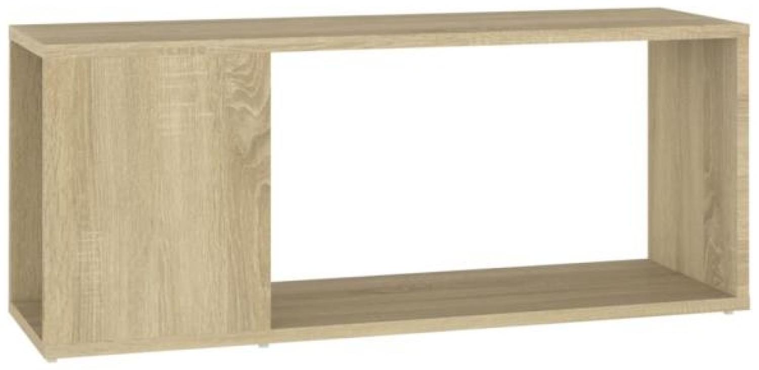 vidaXL TV-Schrank Sonoma-Eiche 80x24x32 cm Holzwerkstoff 809110 Bild 1