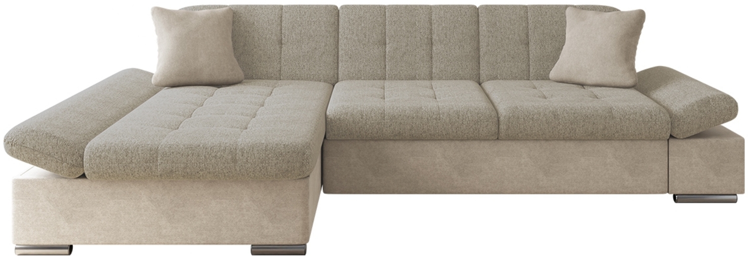 Ecksofa Montana (Farbe: Uttario Velvet 2979 + Matana 17 + Uttario Velvet 2979, Seite: Links) Bild 1