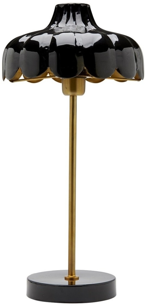 PR Home 2835003 Tischleuchte Wells Schwarz Gold 50cm Bild 1