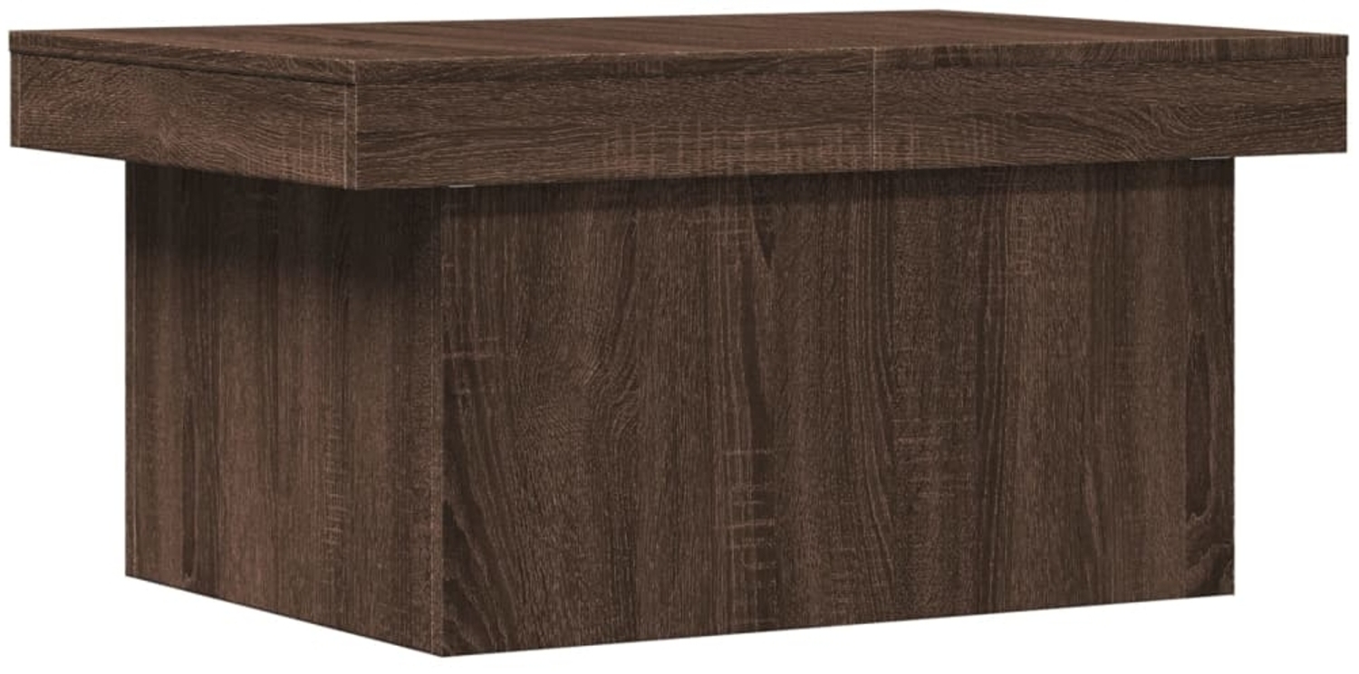 vidaXL Couchtisch Braun Eichen-Optik 100x55x40 cm Holzwerkstoff 840876 Bild 1