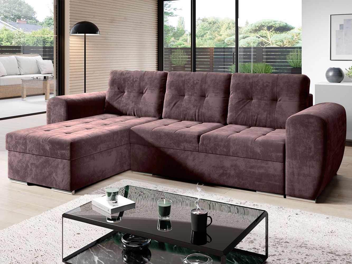 Ecksofa Perniro, Farbe: Manila 07 Bild 1