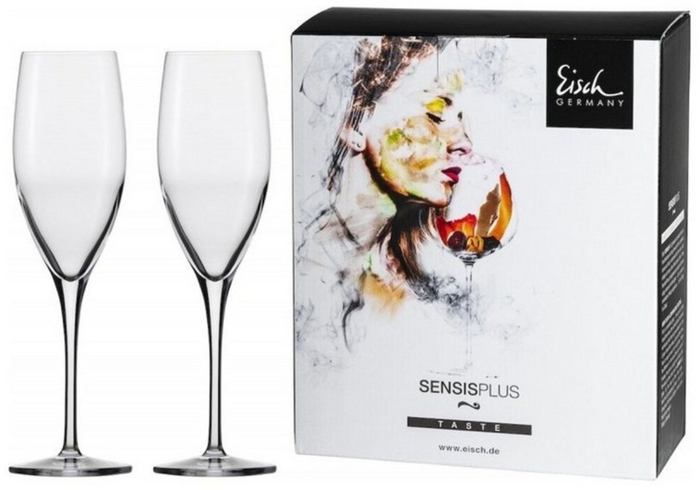 Eisch Superior Sensis plus Champagnerglas 500/71 - 2 Stück Geschenkkarton Bild 1