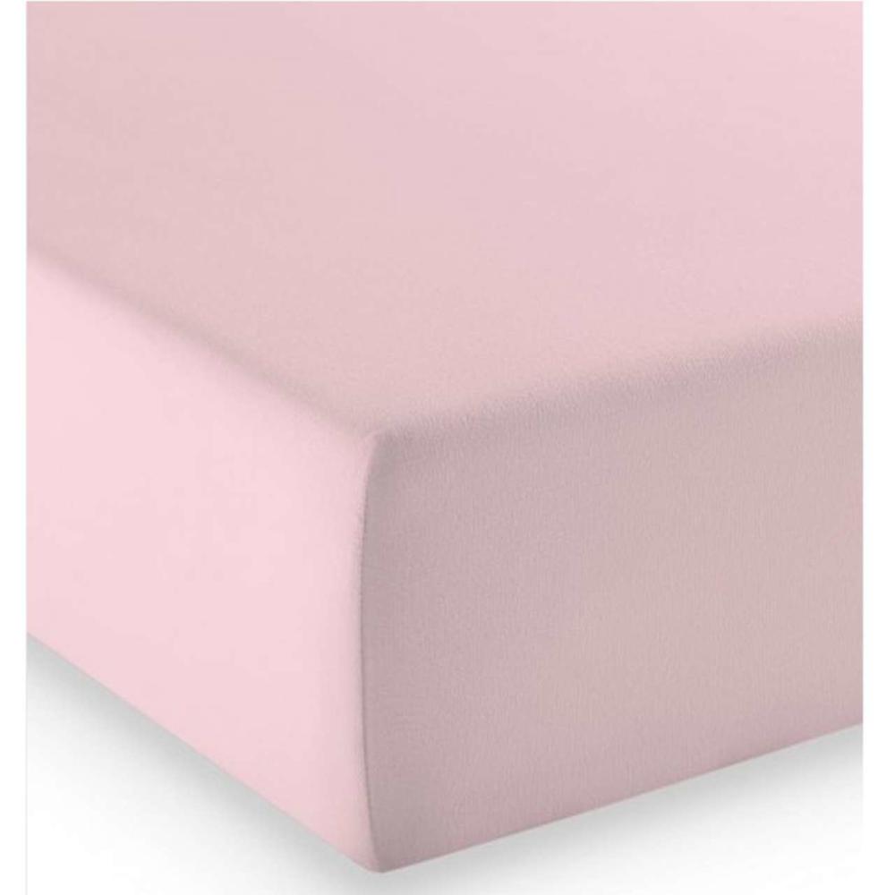 Fleuresse Mako-Jersey-Spannlaken comfort Farbe rose 4040 Bild 1