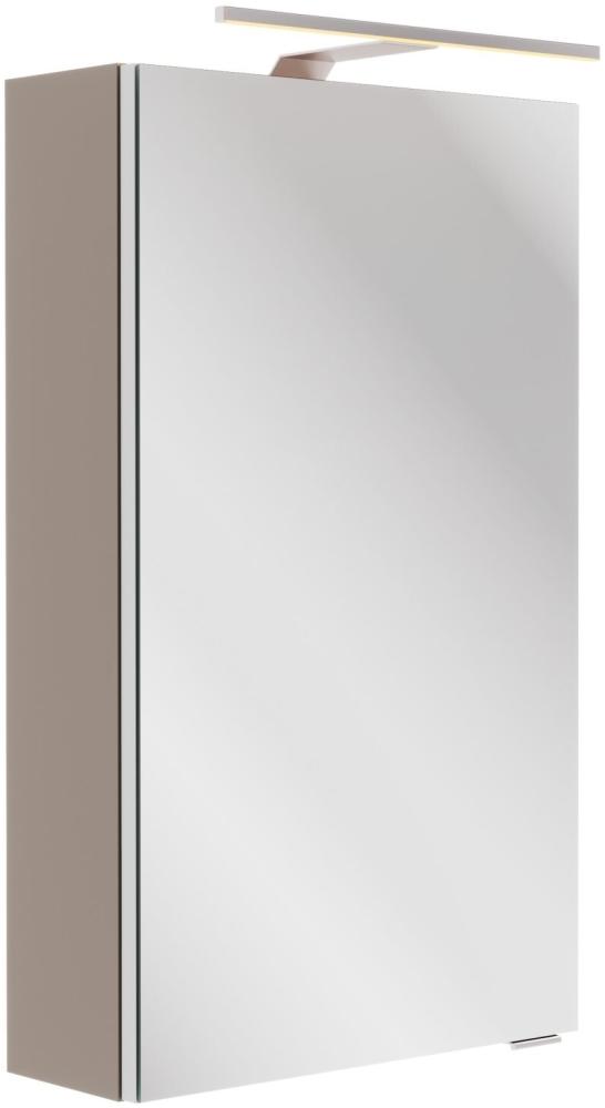 Fackelmann SBC B.PARIS Gäste-WC Spiegelschrank 40 cm, Grau, links Bild 1