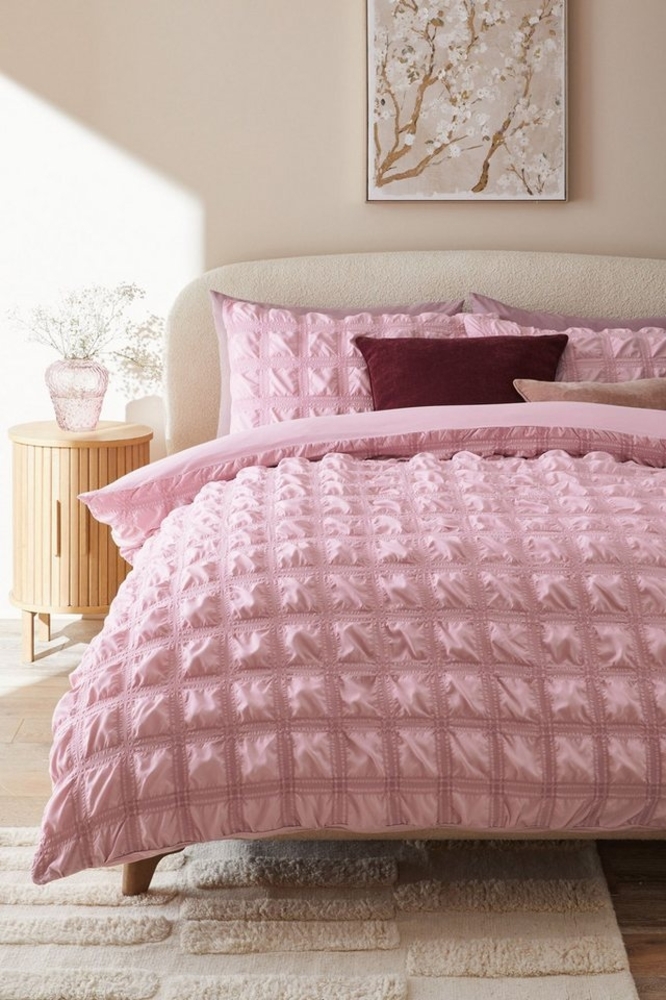 Next Bett-Set Superweiche Bettgarnitur aus Seersucker, Bezug: Polyester (recycelt), Polyester Bild 1