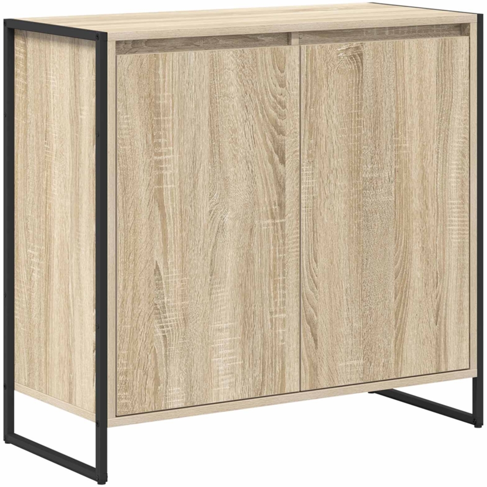 vidaXL Seitenschrank Sonoma 79 x 36 x 75 cm Holzwerkstoff 886601 Bild 1