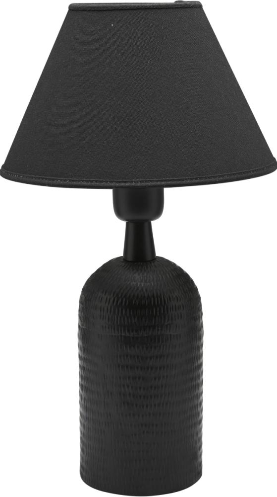 PR Home 350280308FR09 Tischleuchte Riley schwarz Lampenschirm schwarz 40cm Bild 1